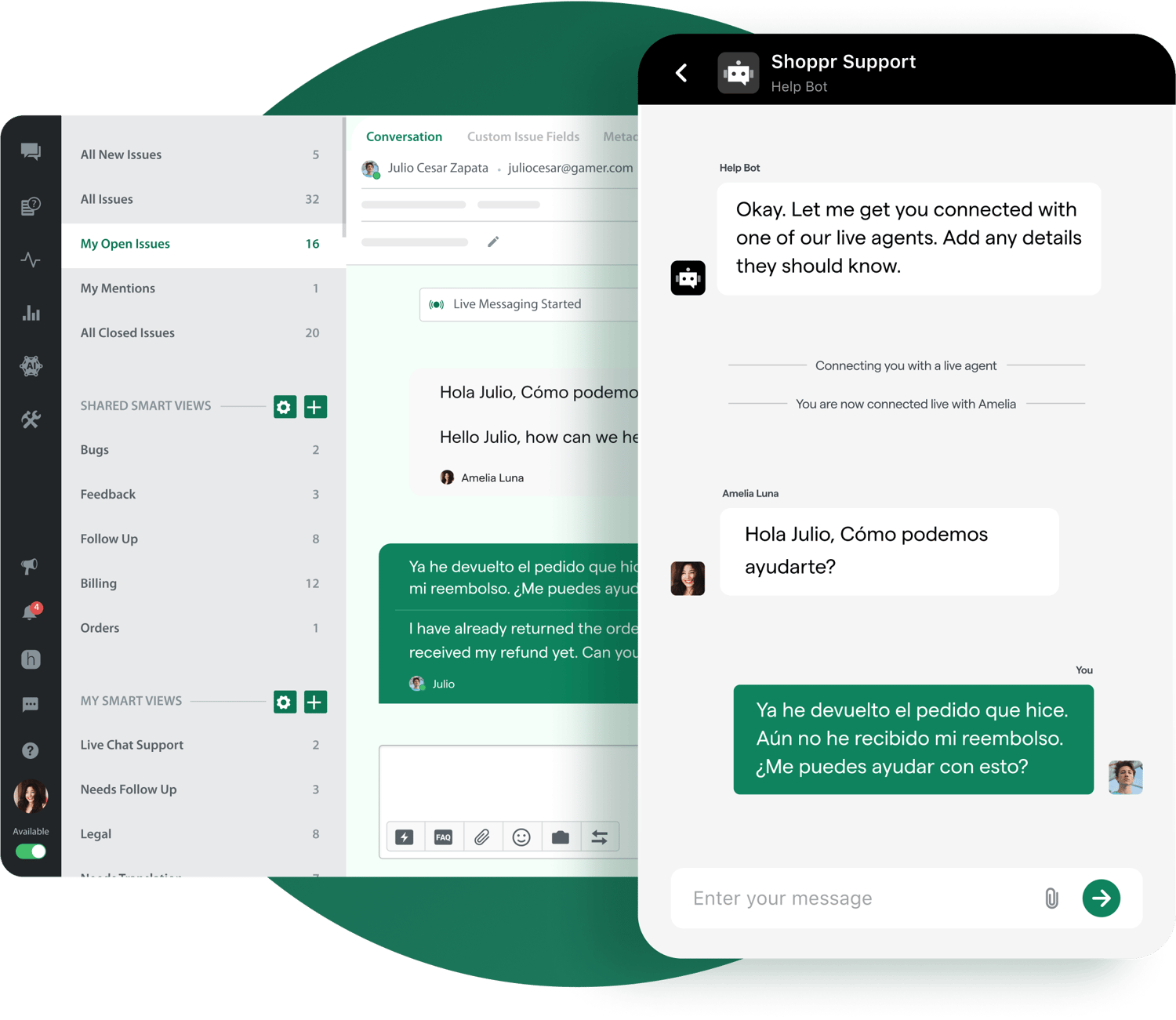 Experience Helpshift